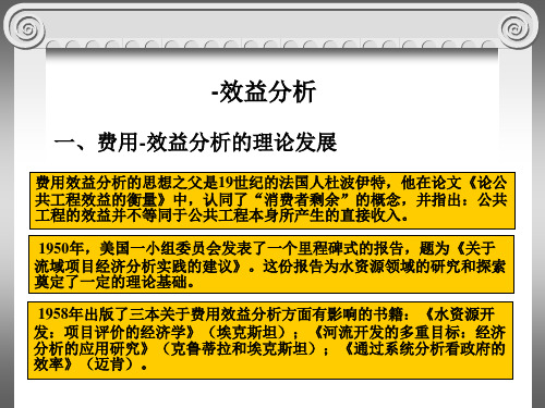 第六章系统评价之费用-效益分析ppt课件