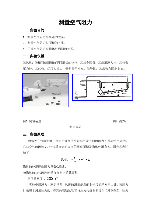 空气阻力测量