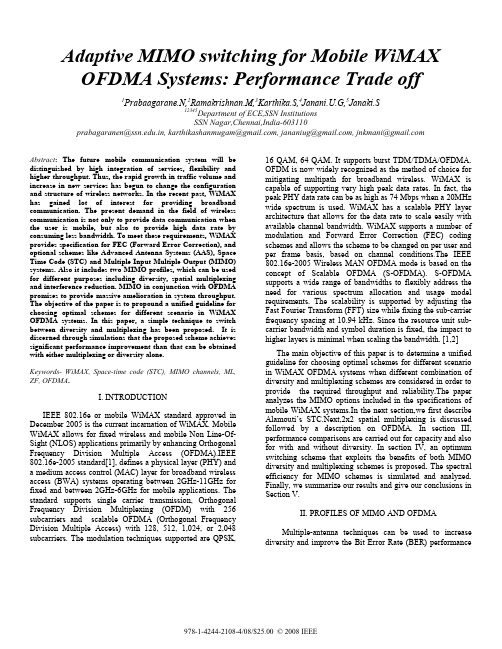 Adaptive+MIMO+switching+for+Mobile+WiMAX+OFDMA+Systems+Performance+Trade+off