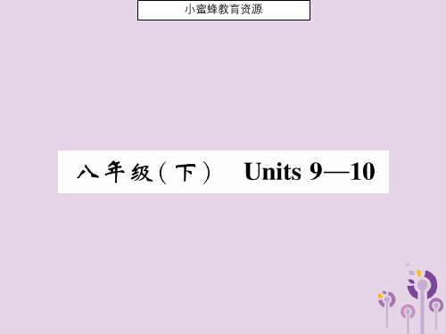 15 八下Units 9-10-2021中考英语课本基础知识回顾(人教版)