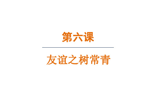 6.2 交友的智慧(课件)统编版(2024)道德与法治七年级上册