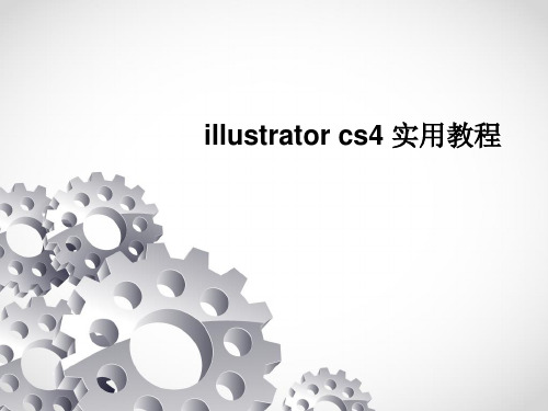 【精品】illustrator cs4 实用教程PPT课件