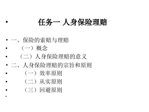 保险实务培训课件(ppt 48张)