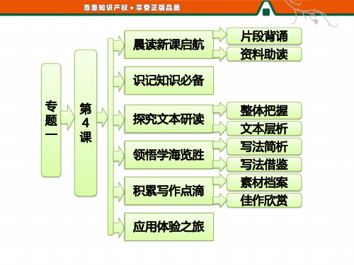 优秀课件第4课  青年在选择职业时的考虑(节选)