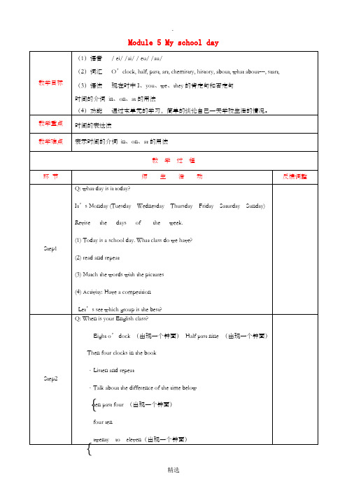 七年级英语上册 Module 5 My school day Unit 1 I love histo