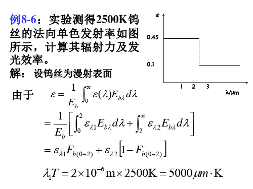 传热学第八章例题