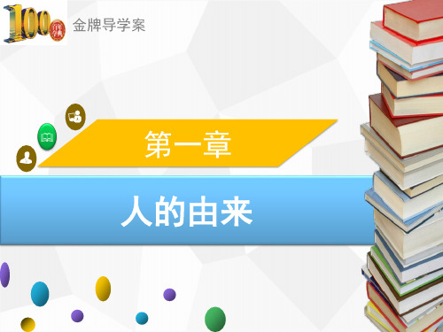 (导学案)七年级生物(人教版)下册：第一节 人类的起源和进化