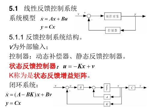 第五章状态反馈控制器设计ppt课件