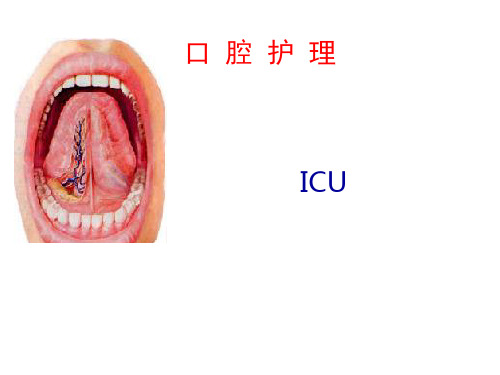 口 腔 护 理_【PPT课件】