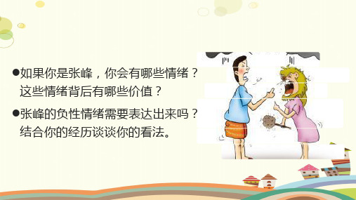 初中心理健康教育北师大七年级上册第二课 揭开情绪的面纱 第二课 真性情善表达PPT