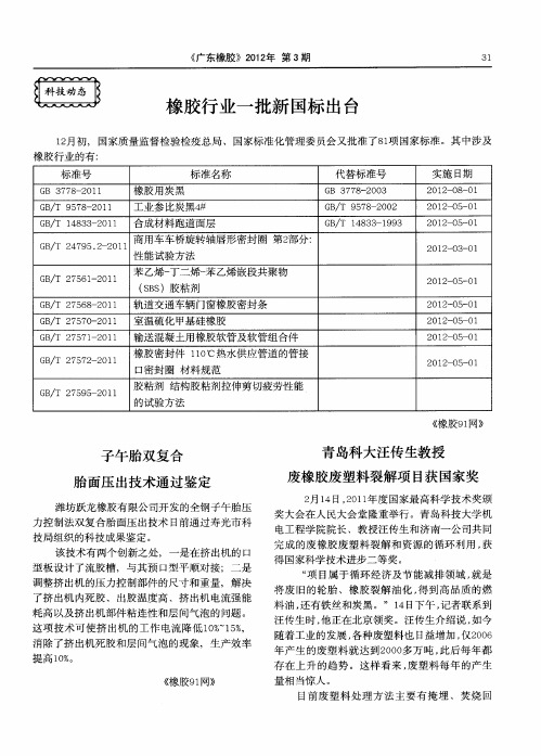 青岛科大汪传生教授废橡胶废塑料裂解项目获国家奖