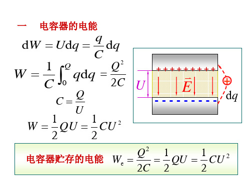 静电场的能量和能量密度