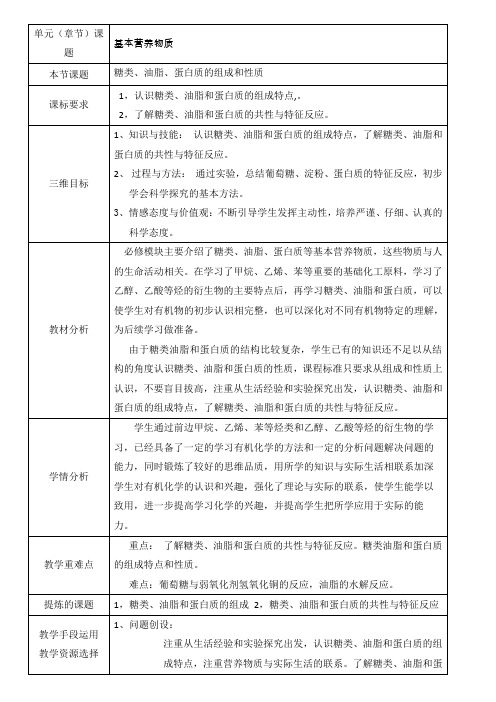 人教版高中化学选修：有机化学基础 归纳与整理-优秀奖