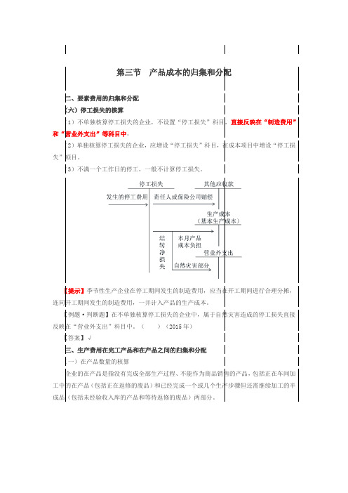 最新初级会计考试必过第46讲_产品成本的归集和分配(4)