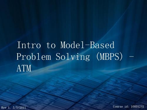 MBPS training package