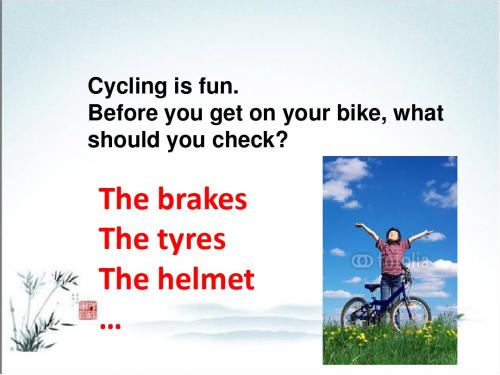 冀教初中英语九上《Lesson 15 My Helmet Saved My Life! 》PPT课件 (3)