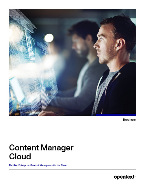 OpenText Content Manager Cloud 用户手册说明书