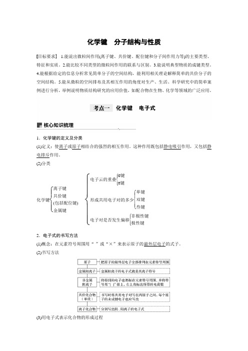 高中化学【化学键 分子结构与性质】