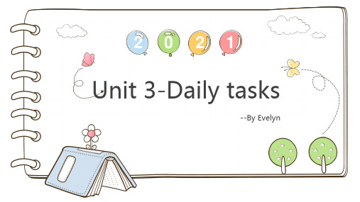 剑桥少儿英语-Super Minds 3-Unit 3-Daily tasks-3