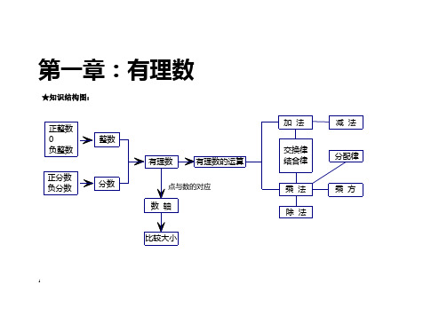 七年级上册数学知识结构图