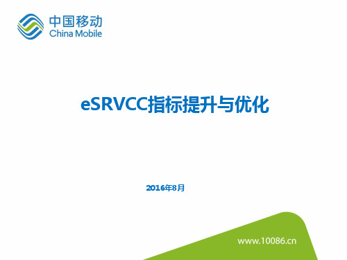 eSRVCC指标提升与优化