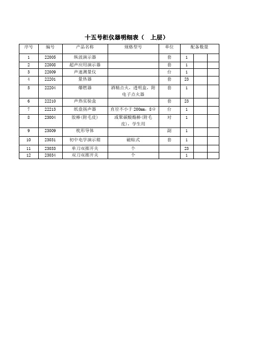 物理实验室仪器柜标签 (13)