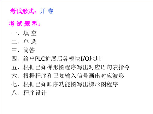 PLC基础学习资料(很实用)ppt课件