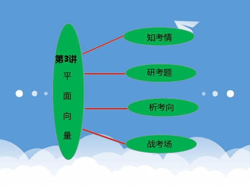 2020高考数学二轮复习 专题二第3讲平面向量课件(浙江专版) 精品