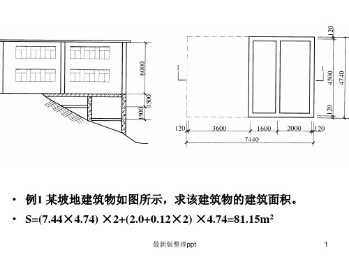 工程量计算实例ppt课件