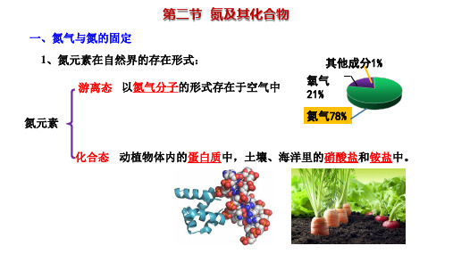 5.2+氮及其化合物1++课件+++2023-2024学年高一下学期化学人教版(2019)必修第二册