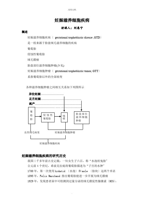 妊娠滋养细胞疾病讲稿(定)