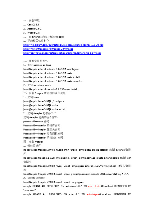 freepbx_测试成功