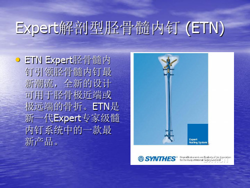 Expert解剖型胫骨髓内钉-ETN(ExpertTibialNail.)