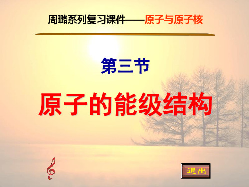 原子的能级