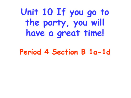 Period 4 Section B 1a-1d