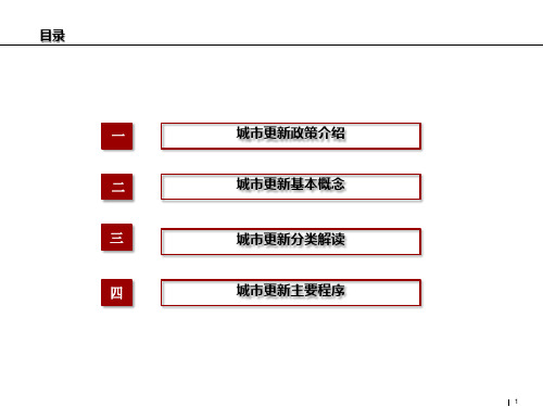 深圳市城市更新改造政策解读和工作步骤流程04整理63449课件