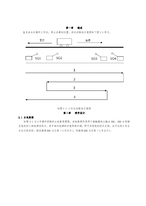 基于PLC的小车自动往返运动控制系统 2