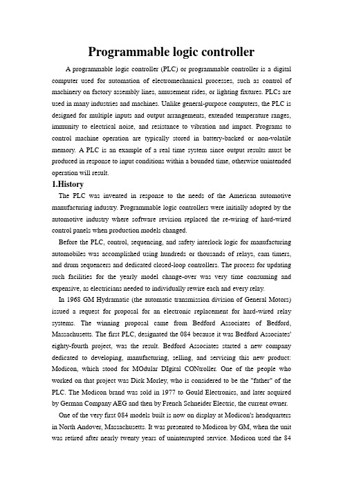 Programmable logic controller