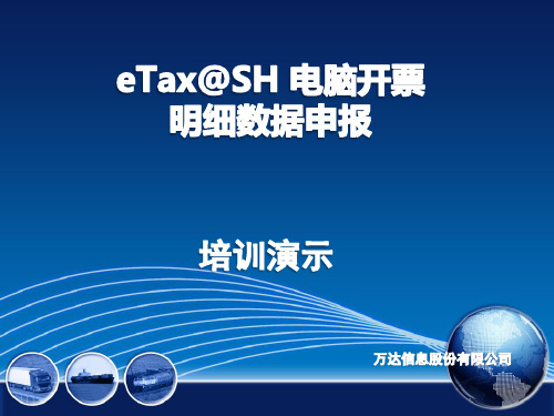 eTax@SH 电脑开票明细数据申报 - 上海市国家税务局