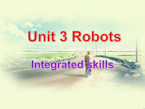 最新牛津译林版九年级英语下册Unit3 Integrated skills 优质课件