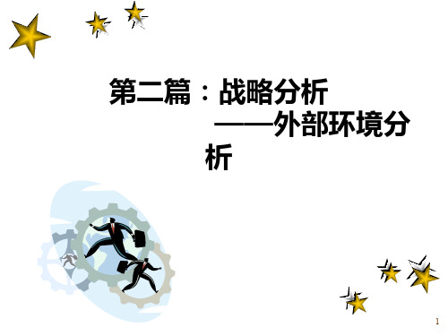 第二章外部环境分析PPT课件