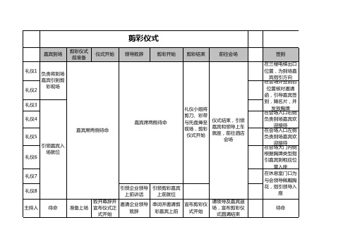 安联水晶坊活动执行方案表