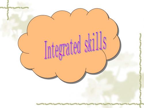 7A Unit3 integrated skills