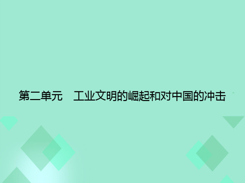 2015-2016学年高中历史 第二单元 工业文明的崛起和对中国的冲击 第7课 新航路的开辟课件