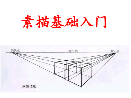 素描基础入门 1 ppt课件