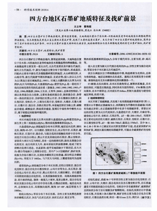 四方台地区石墨矿地质特征及找矿前景