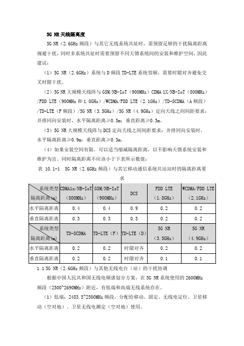 天线隔离度