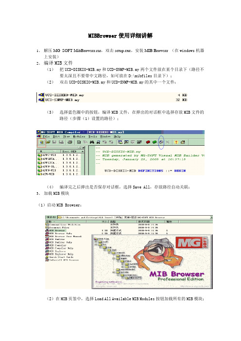 MIBBrowser使用详细讲解