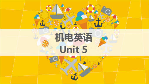 机电英语 Unit 5