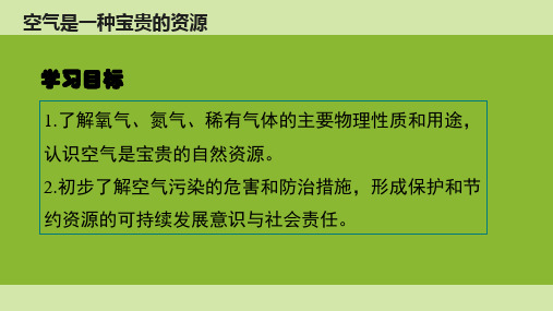 空气第二课时九年级化学人教版上册